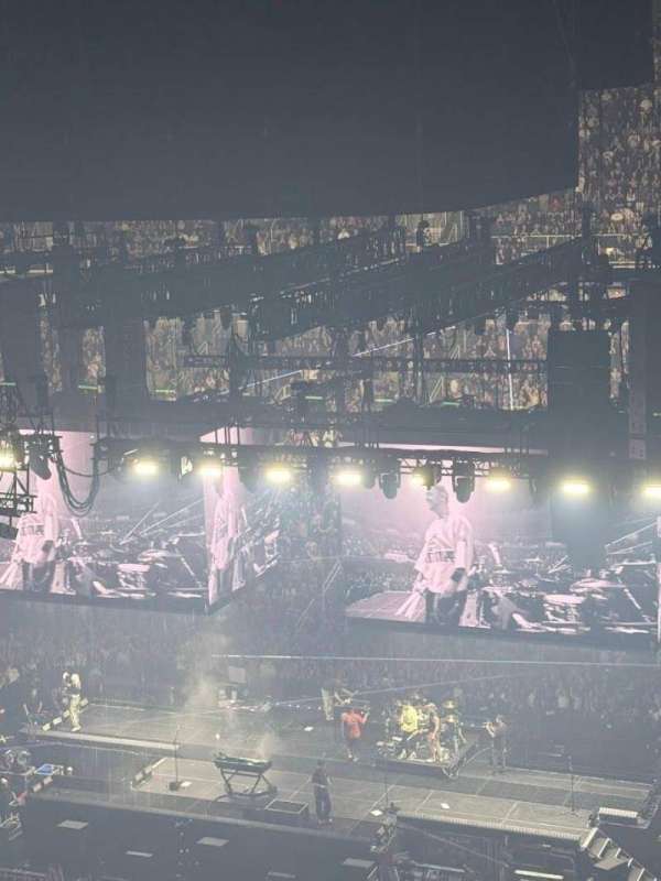 SAP Center, section: 228, row: 12, seat: 1