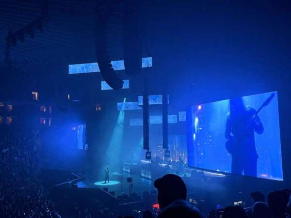 Oakland Arena, section: 127, row: 17, seat: 7