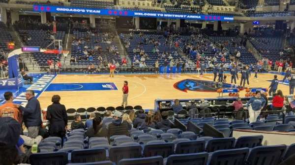 Wintrust Arena, section: 111, row: F, seat: 7