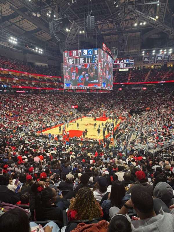 Toyota Center, section: 125, row: 24-, seat: 20
