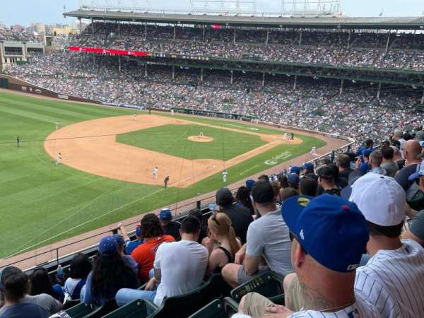 Wrigley Field, section: 306L, row: 6, seat: 5