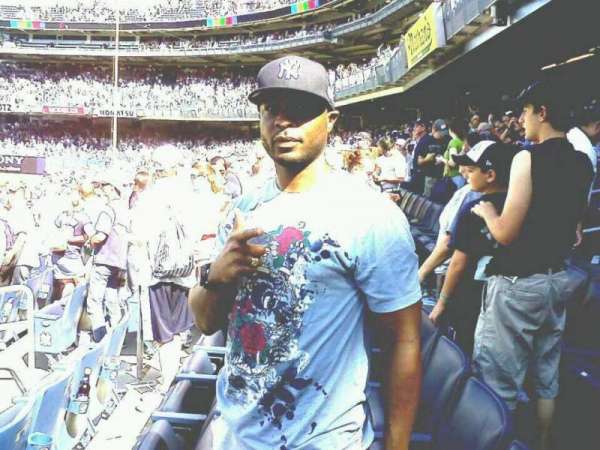 Yankee Stadium, section: 116, row: 10, seat: 8