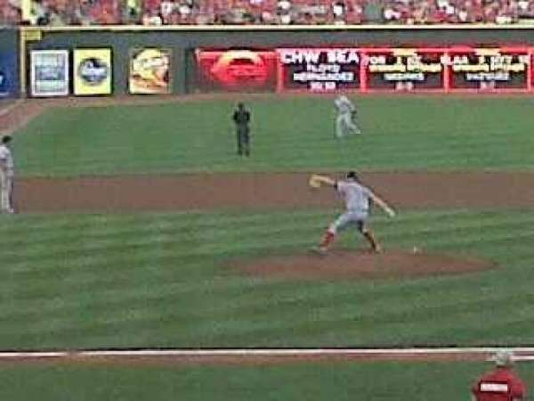 Great American Ball Park, section: Dugout