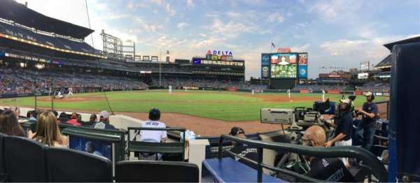 Turner Field, section: 107, row: 5, seat: 8