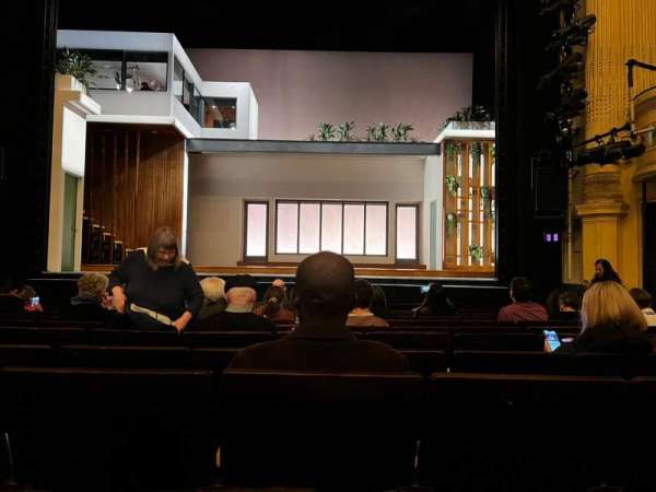 Hudson Theatre, section: Orchestra C, row: L, seat: 111