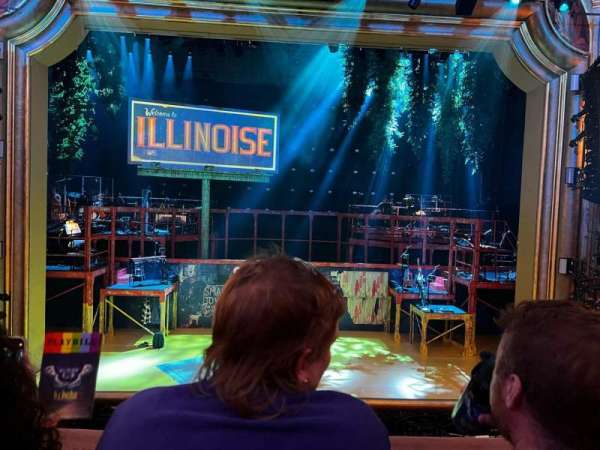 St. James Theatre, section: Mezzanine C, row: B, seat: 109
