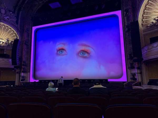 Palace Theatre, Broadway, section: Orchestra R, row: N, seat: 118