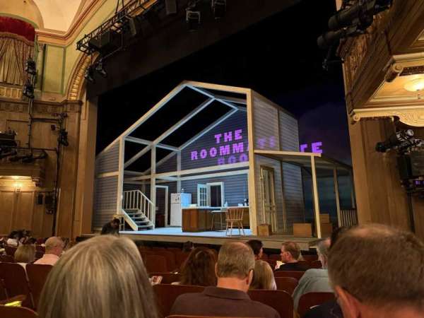 Booth Theatre, section: Orchestra R, row: H, seat: 8
