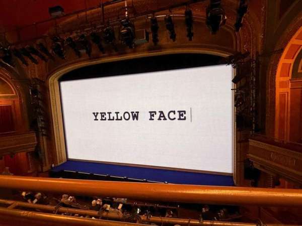 Todd Haimes Theatre, section: Mezzanine, row: A, seat: 112