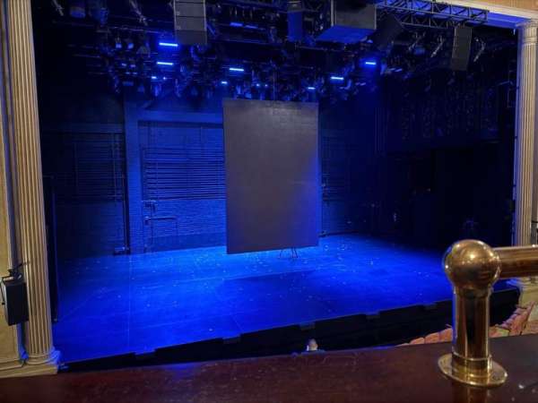 Music Box Theatre, section: Mezzanine L, row: A, seat: 1