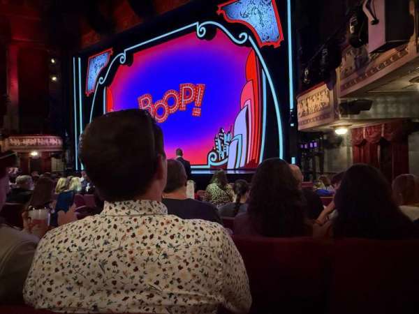 Broadhurst Theatre, section: Orchestra R, row: K, seat: 14