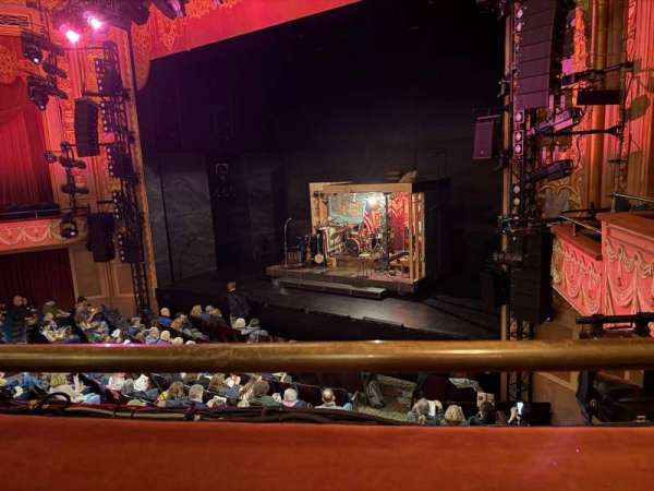 Longacre Theatre, section: Mezzanine R, row: A, seat: 13