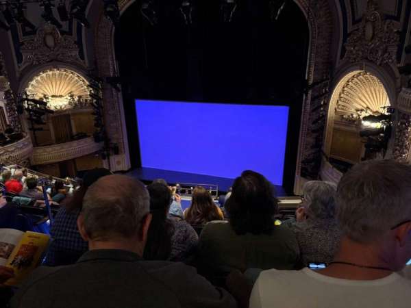 Palace Theatre, Broadway, section: Mezzanine R, row: J, seat: 6
