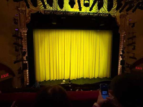 John Golden Theatre, section: Front Mezzanine L, row: B, seat: 107