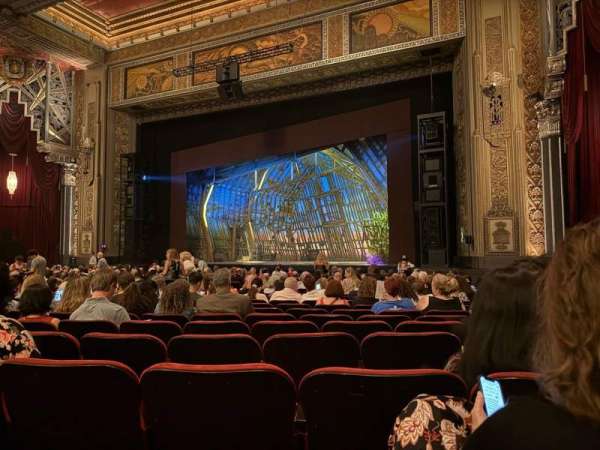Hollywood Pantages Theatre, section: Orchestra RC, row: U, seat: 211
