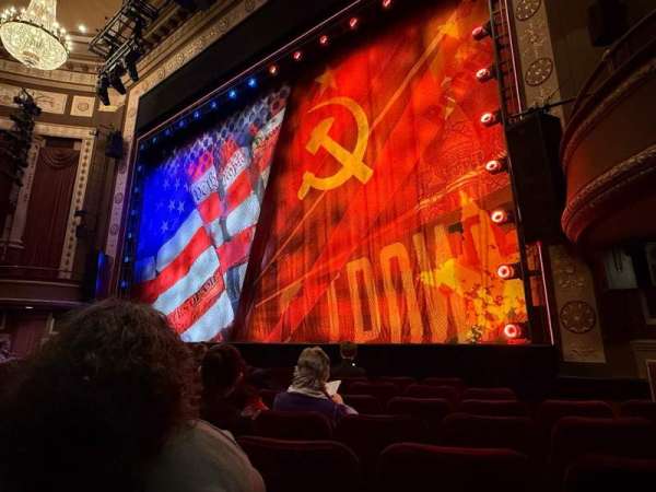 Imperial Theatre, section: Orchestra R, row: E, seat: 10