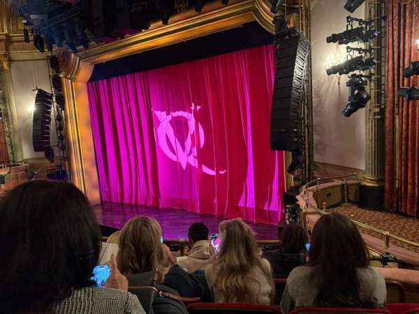 St. James Theatre, section: Mezzanine R, row: D, seat: 22