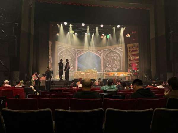 Montalbán Theatre, section: Orchestra C, row: K, seat: 103