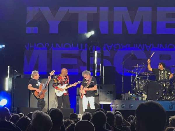 Hartford Healthcare Amphitheatre, section: 107, row: H, seat: 10-13