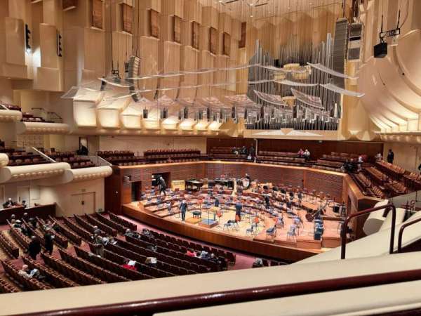 Davies Symphony Hall, section: Loge, row: A, seat: 4