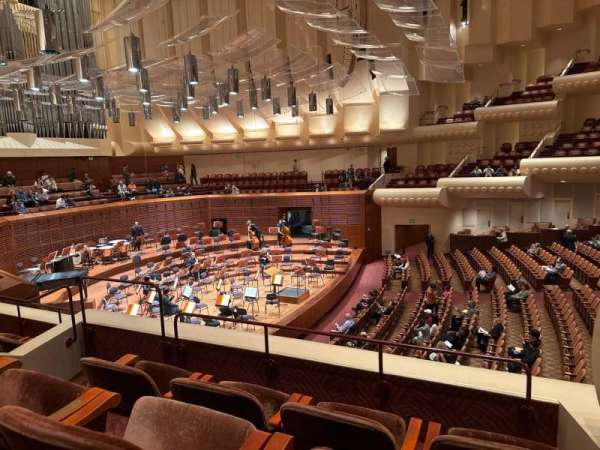 Davies Symphony Hall, section: Loge B, row: C, seat: 3