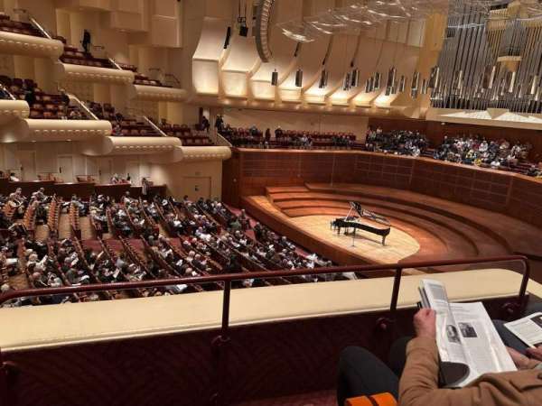 Davies Symphony Hall, section: Loge M, row: B, seat: 4