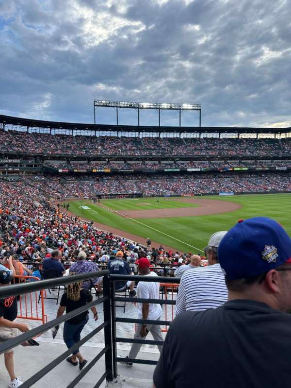 Oriole Park at Camden Yards, section: 5, row: 3, seat: 10