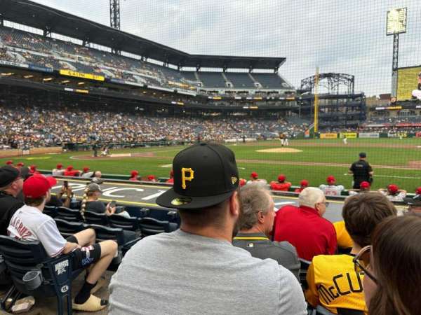 PNC Park, section: 10, row: K, seat: 11