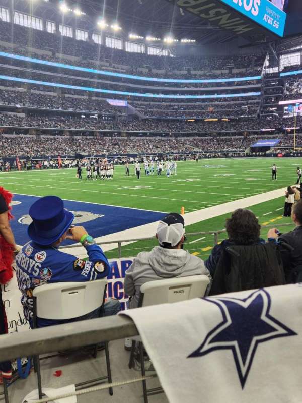 AT&T Stadium, section: 119, row: 4, seat: 9