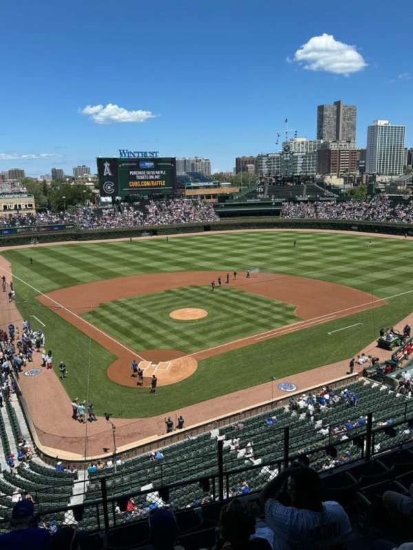 Wrigley Field, section: 319R, row: 5, seat: 7