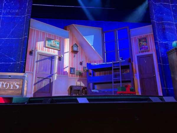 Ahmanson Theatre, section: Orchestra, row: AA, seat: 9