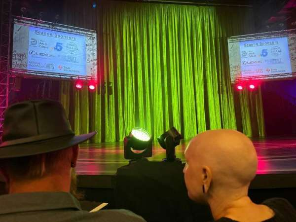 Kalita Humphreys Theater, section: Floor Center, row: B, seat: 110