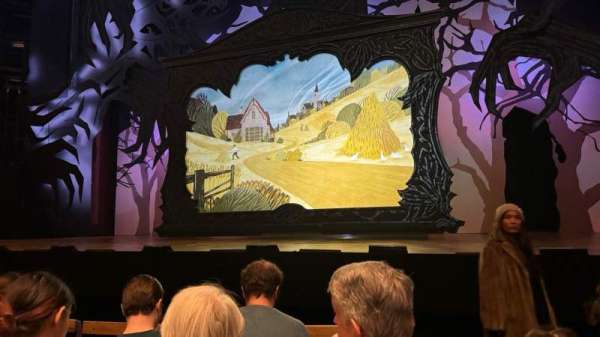 The Olivier Theatre at the National Theatre, section: Stalls, row: D, seat: 21