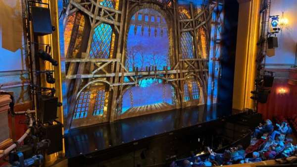 St. James Theatre, section: Mezzanine L, row: A, seat: 13