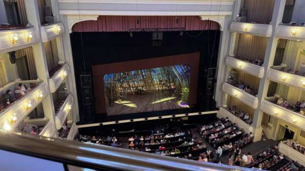 Bass Performance Hall, section: Lower Gallery, row: A, seat: 9