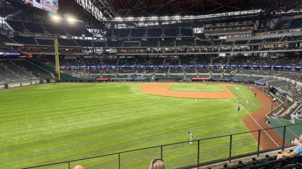 Globe Life Field, section: 141, row: 6, seat: 5