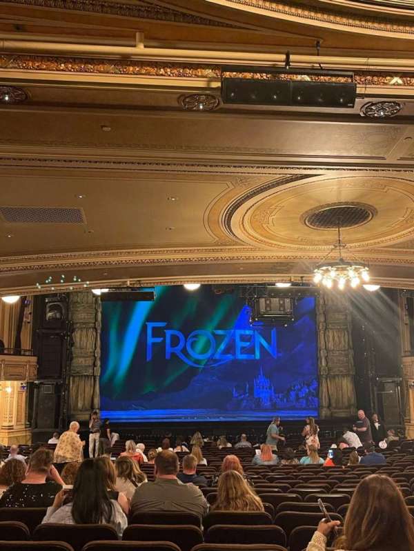 Hippodrome Theatre, section: Center Orchestra, row: BB, seat: 103