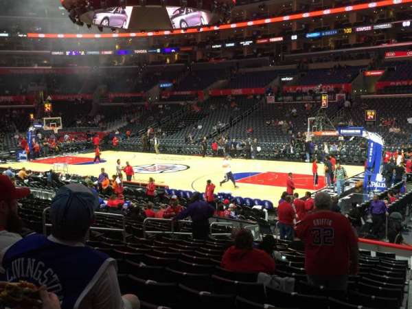 Crypto.com Arena, section: 118, row: 17, seat: 1