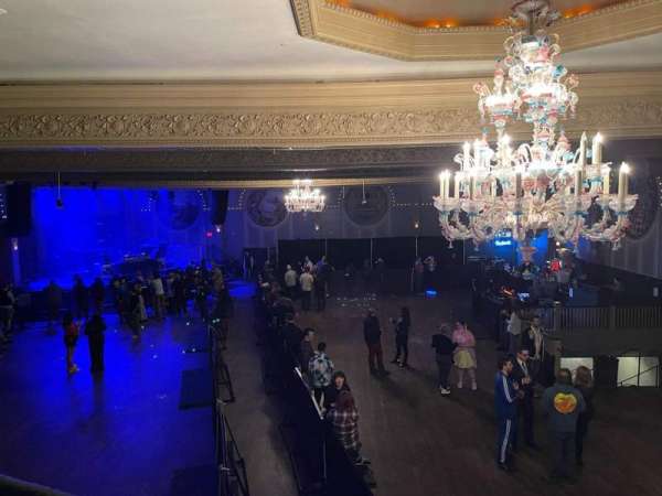 McMenamins Crystal Ballroom, section: Balcony, row: 1