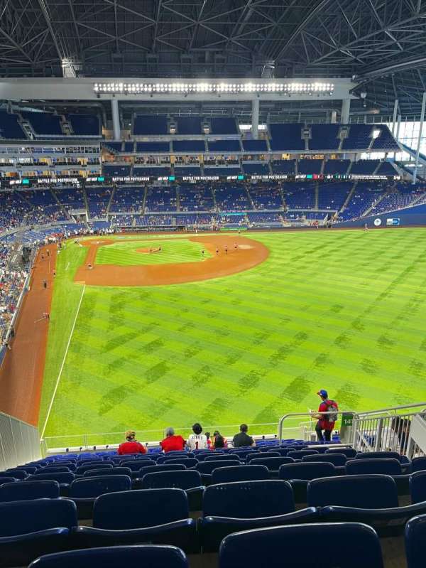 LoanDepot Park, section: 141, row: 16, seat: 7