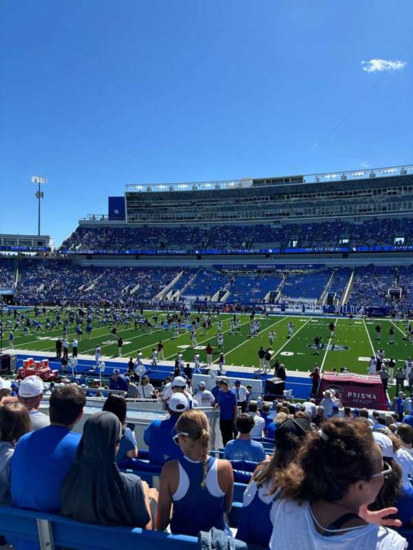 Kroger Field, section: 8, row: 26, seat: 7