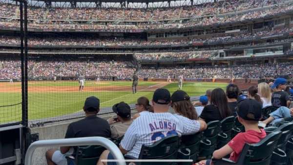 Citi Field, section: 128, row: D, seat: 1