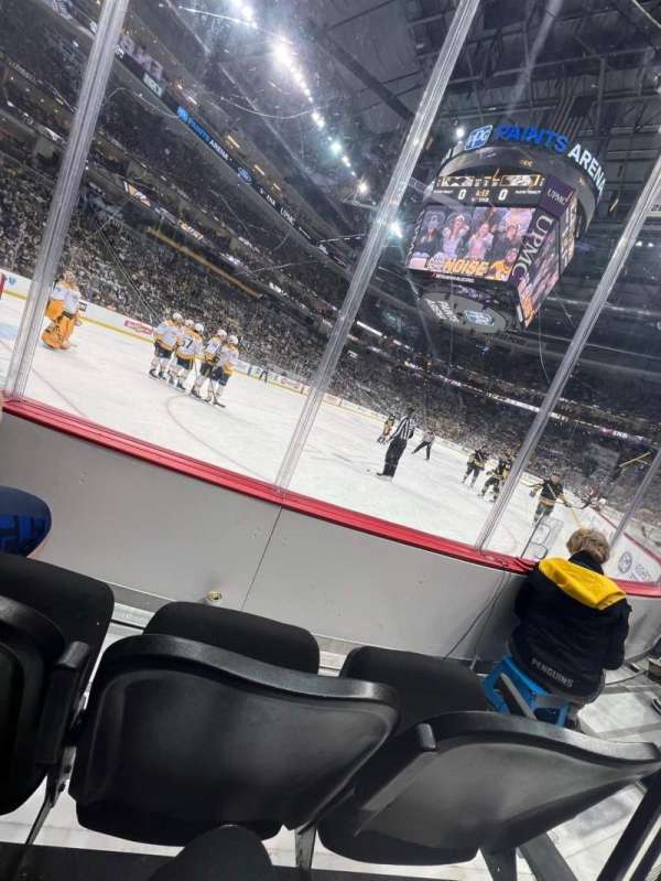 PPG Paints Arena, section: 105, row: B, seat: 4