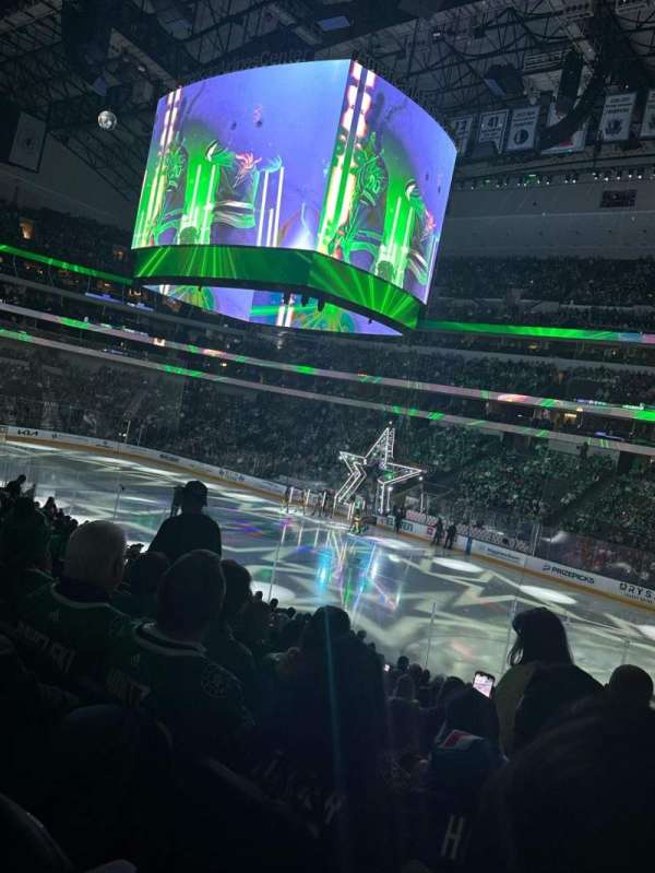 American Airlines Center, section: 104, row: T, seat: 5