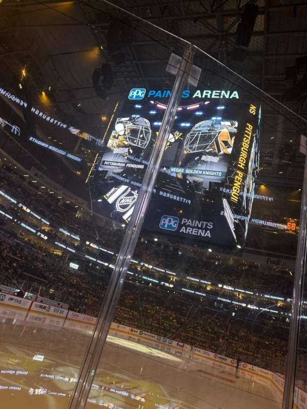 PPG Paints Arena, section: 117, row: B, seat: 1