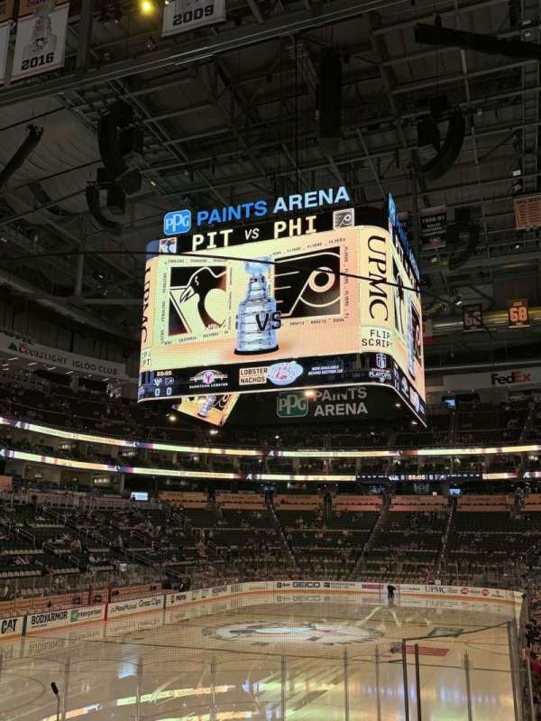 PPG Paints Arena, section: 117, row: N, seat: 1