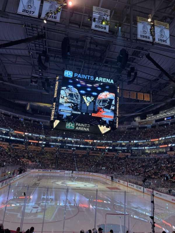 PPG Paints Arena, section: 119, row: M, seat: 1