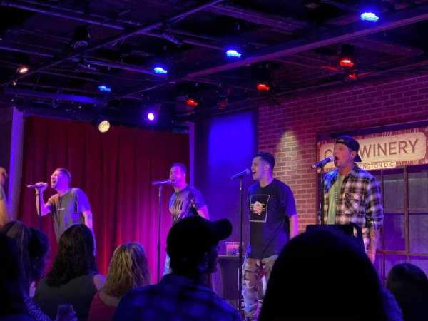 City Winery, Washington, D.C., section: Front Premier, row: Table, seat: 199