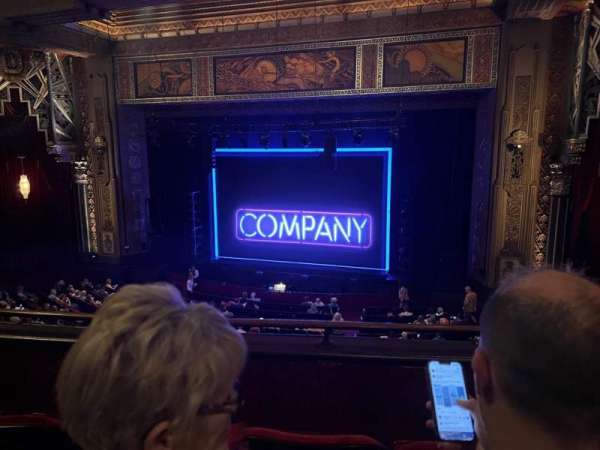 Hollywood Pantages Theatre, section: Mezzanine RC, row: C, seat: 207
