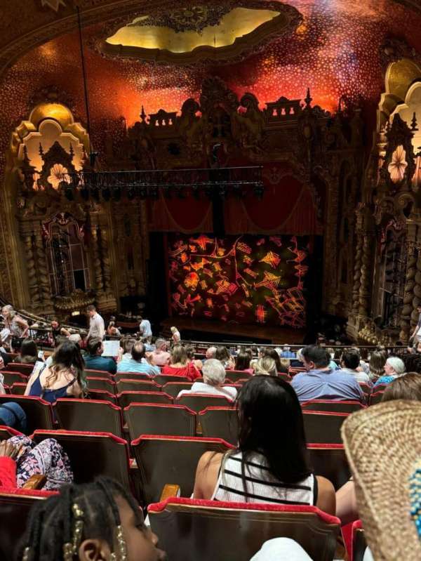 Ohio Theatre, Columbus, section: Mezzanine B, row: L, seat: 26